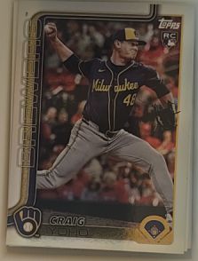 2025 Topps Update #US261 Craig Yoho — front