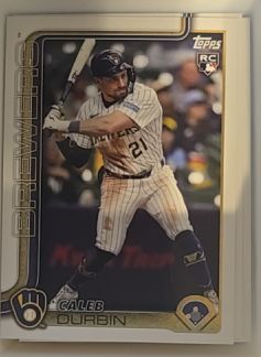 2025 Topps Update #US170 Caleb Durbin — front