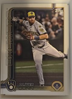 2025 Topps Update #US169 Oliver Dunn — front