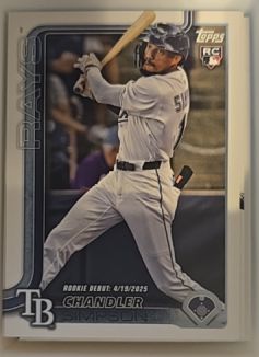 2025 Topps Update #US349 Chandler Simpson — front