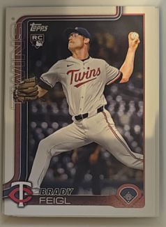 2025 Topps Update #US333 Brady Feigl — front