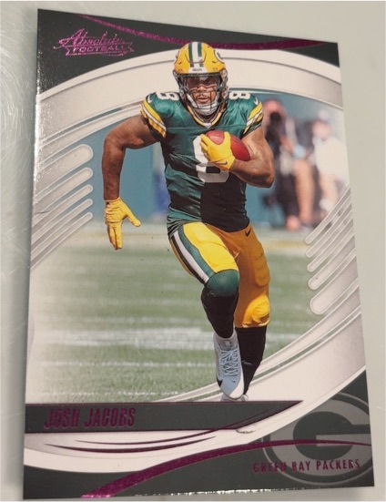 2025 Panini Absolute #39 Josh Jacobs — front