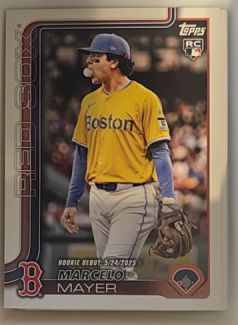 2025 Topps Update #US276 Marcelo Mayer — front