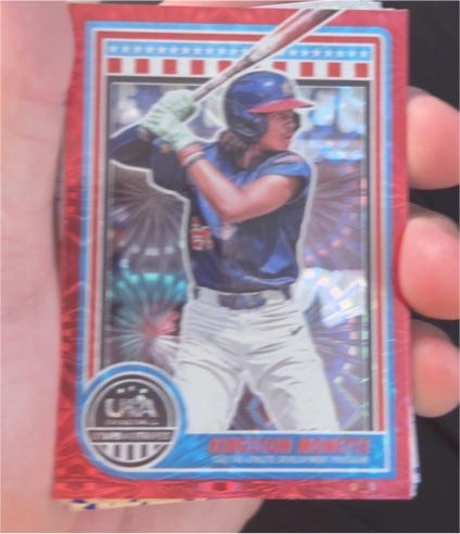 2025 Panini Stars and Stripes #189 Kingston Monette — front