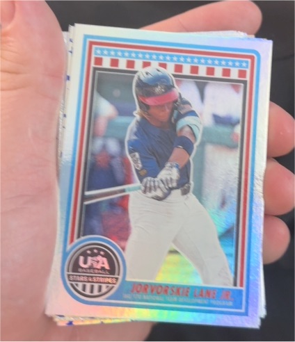 2025 Panini Stars and Stripes #140 Jorvorskie Lane Jr. — front