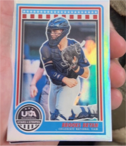 2025 Panini Stars and Stripes USA Baseball #94 Brooks Bryan — front