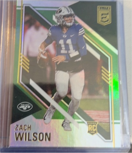 2021 Panini Donruss Elite #103 Zach Wilson — front