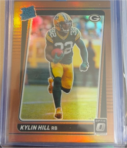 2021 Donruss Optic #289 Kylin Hill — front