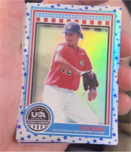 2025 Panini Stars and Stripes #175 Gio Rojas — front