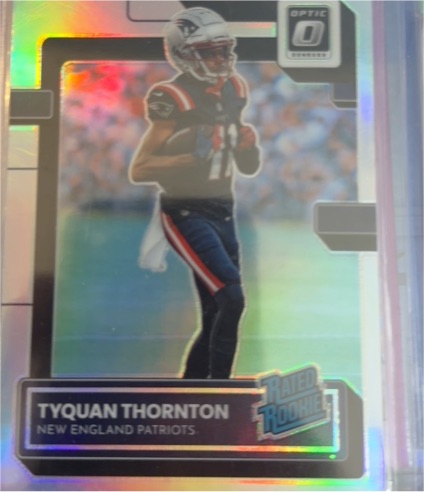 2022 Panini Donruss Optic #222 Tyquan Thornton — front