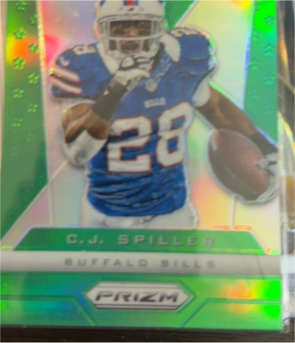 2015 Panini Prizm #28 C.J. Spiller — front
