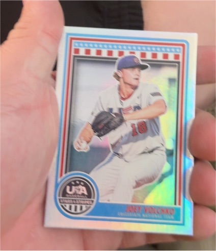 2025 Panini Stars & Stripes #20 Joey Volchko — front