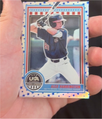2025 Panini Stars and Stripes #150 Alex Harrington — front