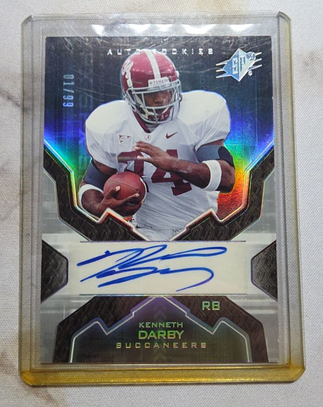 2007 Upper Deck SPx #164 Kenneth Darby — front