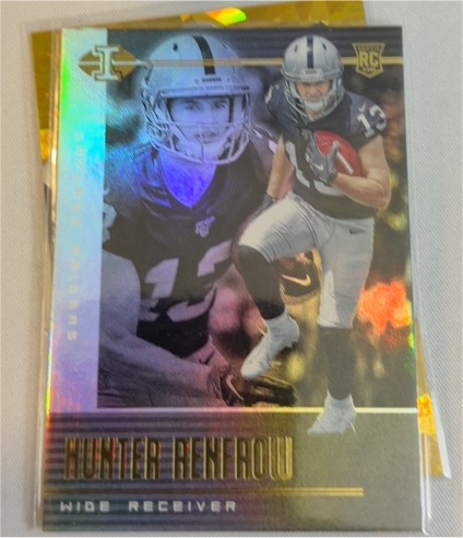 2019 Panini Illusions #50 Hunter Renfrow — front