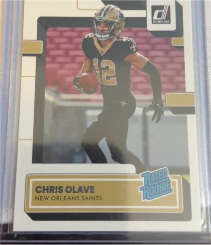 2022 Donruss #309 Chris Olave — front