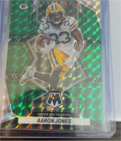 2022 Panini Mosaic #70 Aaron Jones — front