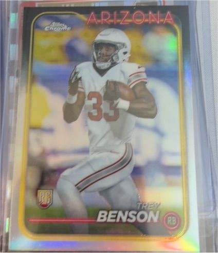 2024 Topps Chrome #214 Trey Benson — front