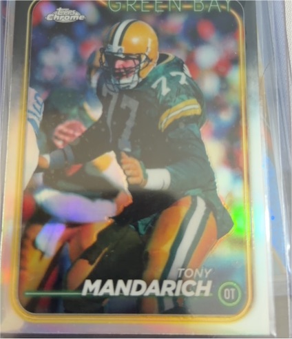 2024 Topps Chrome #80 Tony Mandarich — front