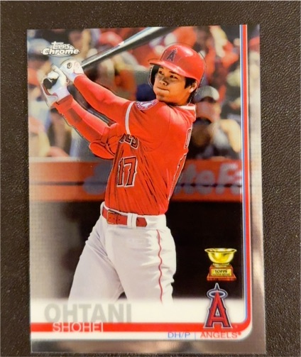 2019 Topps Chrome #1 Shohei Ohtani Rookie Cup — front