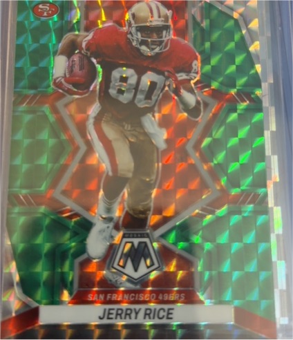 2022 Panini Mosaic #181 Jerry Rice — front