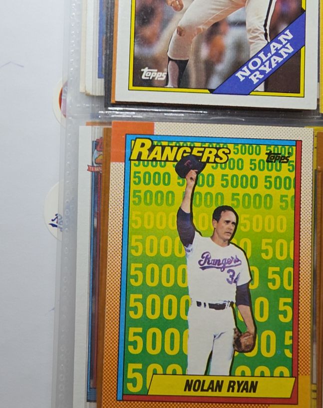 1990 Topps #5 Nolan Ryan — front
