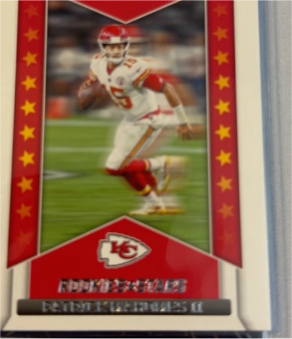 2022 Panini Rookies & Stars #MM-29 Patrick Mahomes II Man In Motion — front