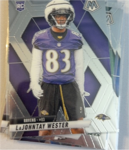2025 Panini Mosaic #366 LaJohntay Wester — front