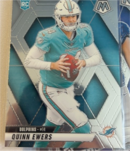 2025 Panini Mosaic #308 Quinn Ewers — front