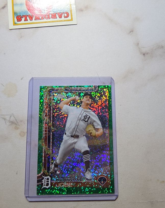 2025 Topps Chrome #249 Jackson Jobe — front