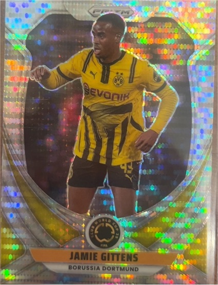 2025 Panini Prizm FIFA Club World Cup #44 Jamie Gittens — front