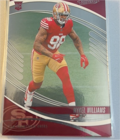 2025 Panini Absolute #144 Mykel Williams — front