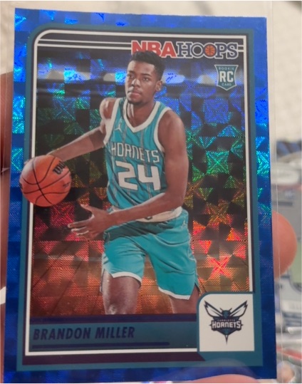 2023-24 Panini NBA Hoops #272 Brandon Miller — front