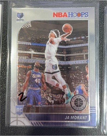 2019-20 Panini NBA Hoops Premium Stock #259 Ja Morant — front