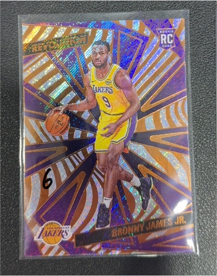 2024-25 Panini Revolution #118 Bronny James Jr. — front