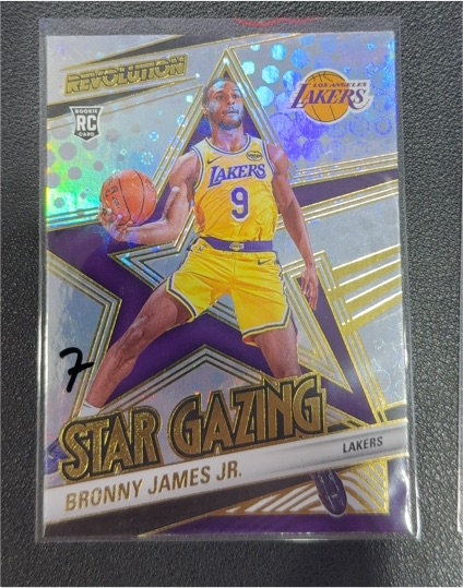 2024-25 Panini Revolution #14 Bronny James Jr. Star Gazing — front