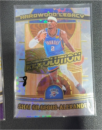 2024-25 Panini Revolution #5 Shai Gilgeous-Alexander Hardwood Legacy — front