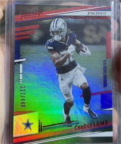 2022 Panini Prestige #79 CeeDee Lamb Xtra Points — front