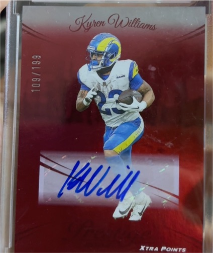 2024 Panini Prestige #174 Kyren Williams Xtra Points — front