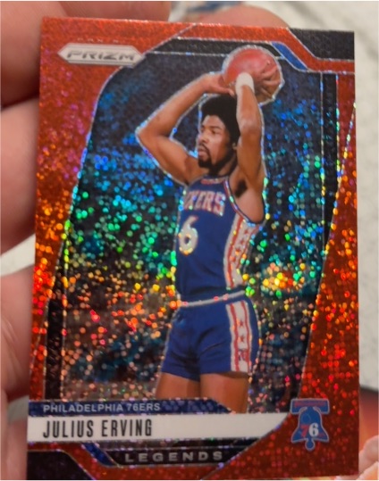 2024-25 Panini Prizm #292 Julius Erving — front