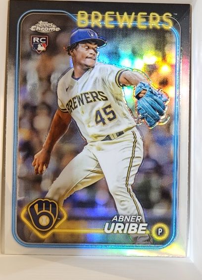 2024 Topps Chrome #276 Abner Uribe — front