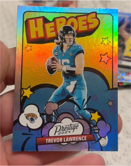 2024 Panini Prestige #5 Trevor Lawrence Heroes — front
