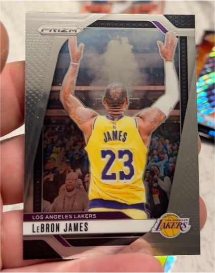 2024-25 Panini Prizm #130 LeBron James — front