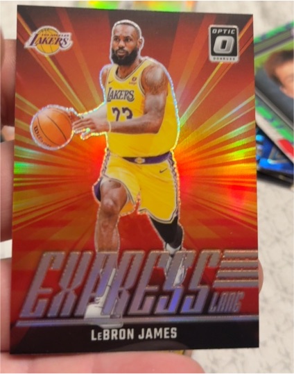 2024-25 Panini Donruss Optic #2 LeBron James Express Lane — front