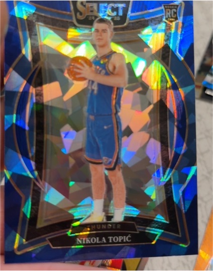 2024-25 Panini Select #89 Nikola Topic — front