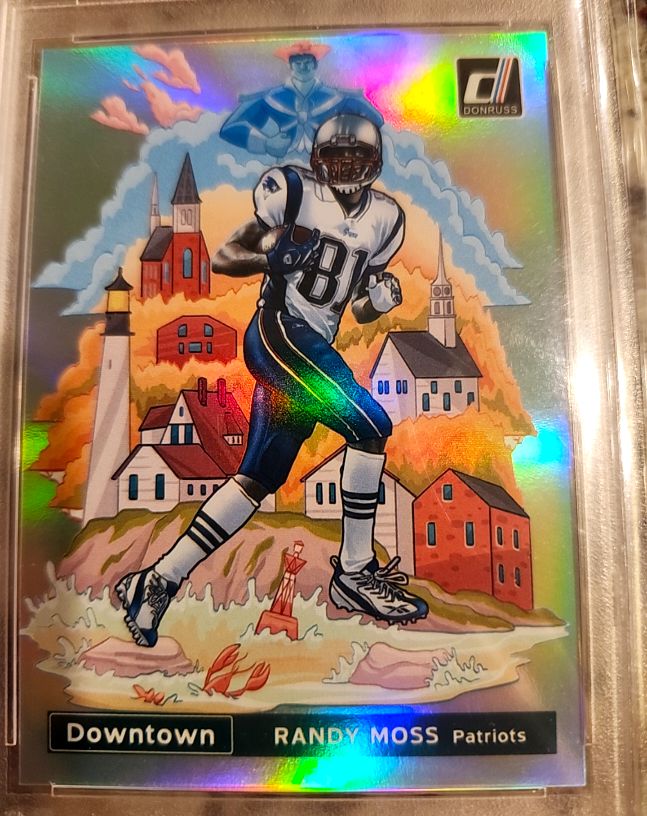 2021 Panini Donruss Optic Downtown #DT-3 Randy Moss — front