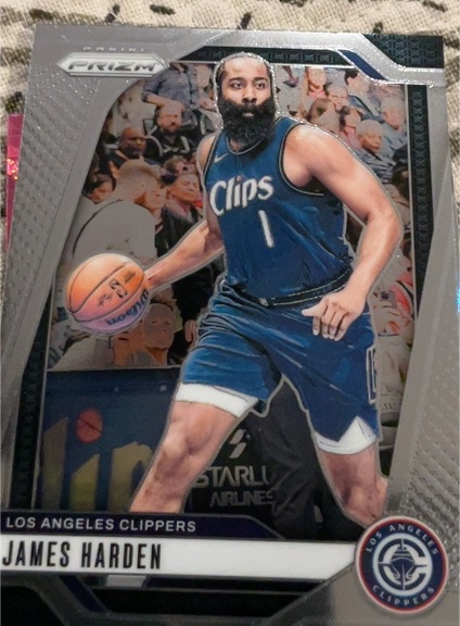 2024-25 Panini Prizm #181 James Harden — front