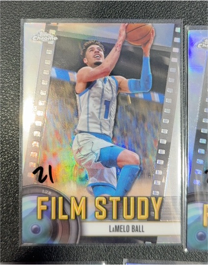 2024-25 Topps Chrome #FS-10 LaMelo Ball Film Study — front