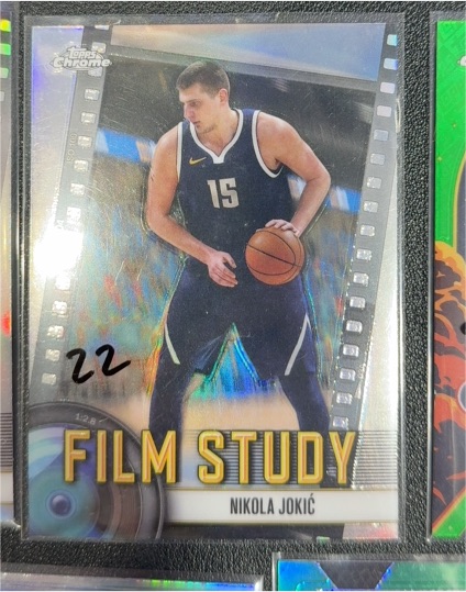2024-25 Topps Chrome #FS-2 Nikola Jokić Film Study — front