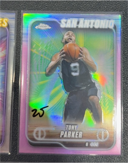 2024-25 Topps Chrome #138 Tony Parker — front